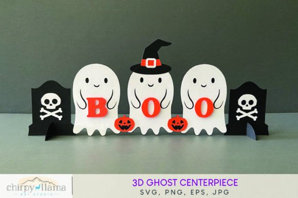 3D Halloween Ghost Centerpiece: A Creative and Practical Decoration for Every Occasion