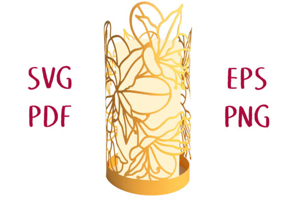 Alstroemeria Flower Lantern 3D: A Creative and Functional Lighting Solution