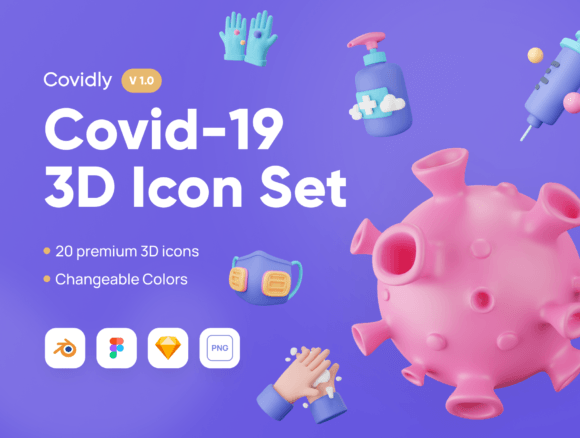 Covidly 3D