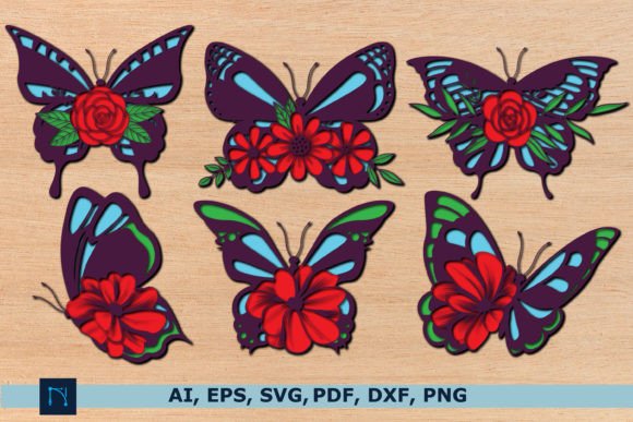 Layer 3D Butterfly Paper Cut SVG Bundle: A Creative Solution for Craft Enthusiasts