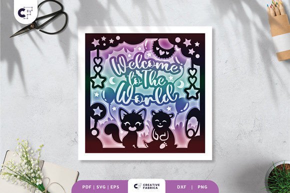 Welcome to the World 3D Shadow Box